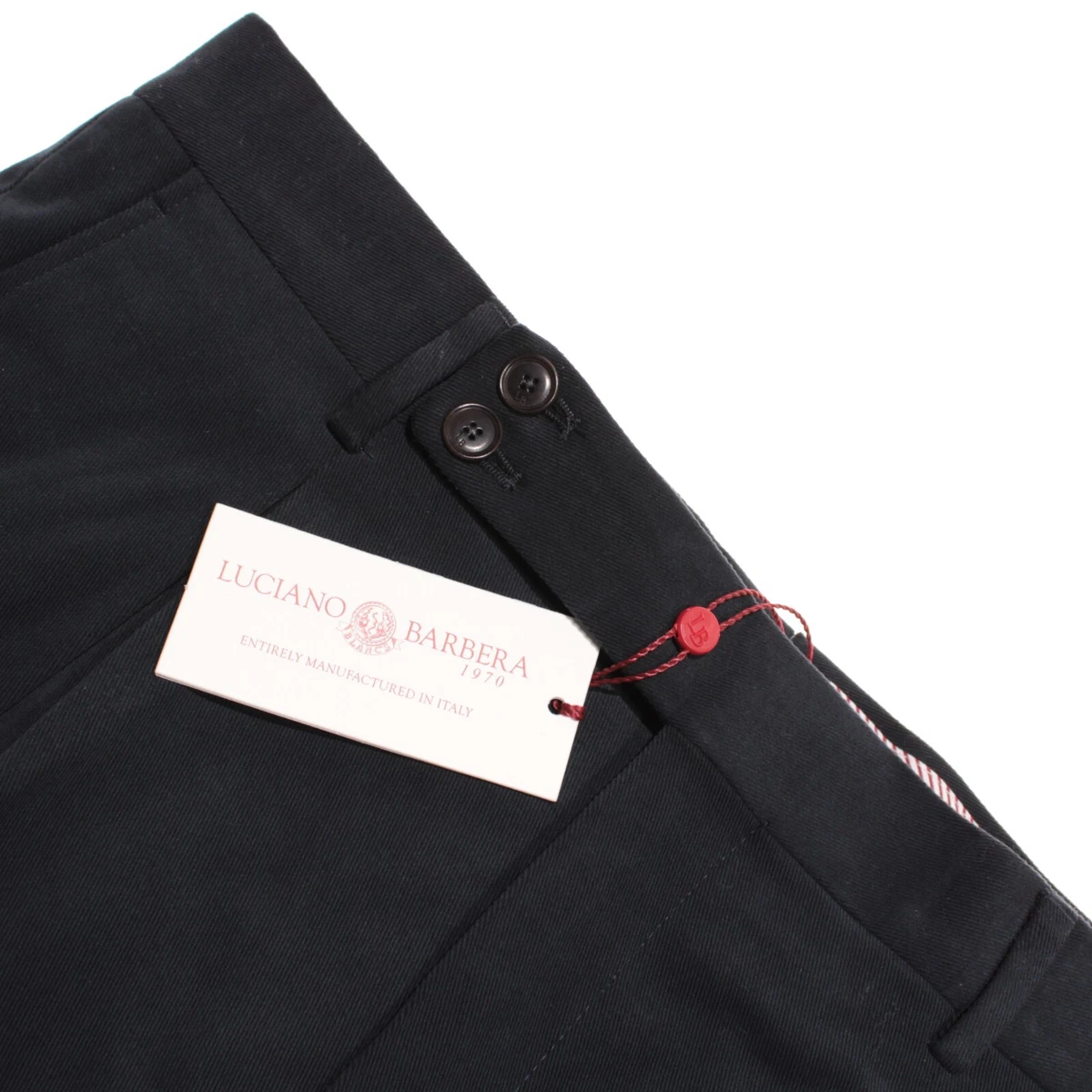 Pull Homme Luciano Barbera En Laine Bordeaux - Taille M (US) / 50 (IT) - Neuf Avec Étiquettes