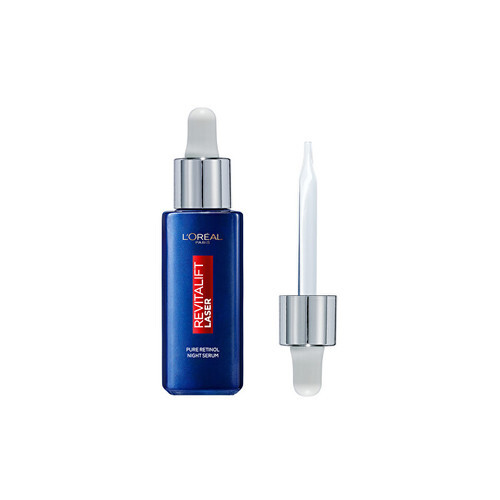 L'Oréal Revitalift Laser X3 Siero Notte - Siero notturno con retinolo per donna