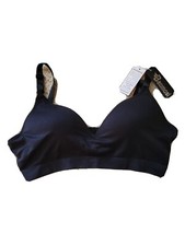 Baomosi Black Nursing Bra Size XL 605 Soft