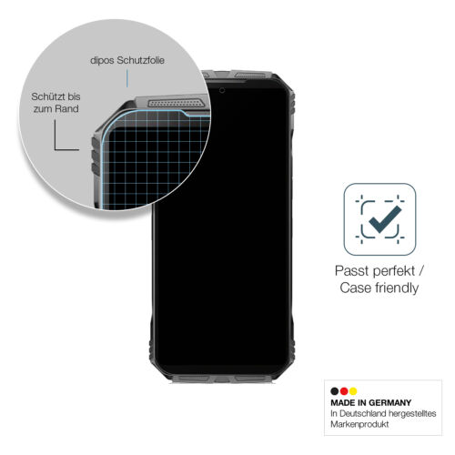 2x Screen Protector for Doogee V Max Pro matte Flexible Glass 9H dipos - Picture 6 of 7