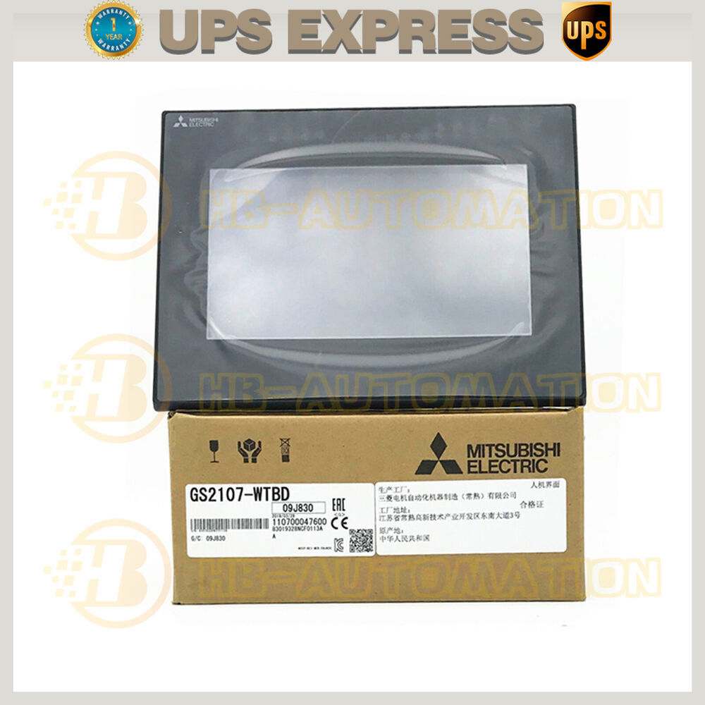 GS2107-WTBD Mitsubishi New In Box HMI Touch Screen Spot Goods Ups