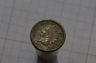 🧭 🇺🇸 USA INDIAN HEAD CENT 1861 VARIETY 2 VF DETAILS B68 #3724