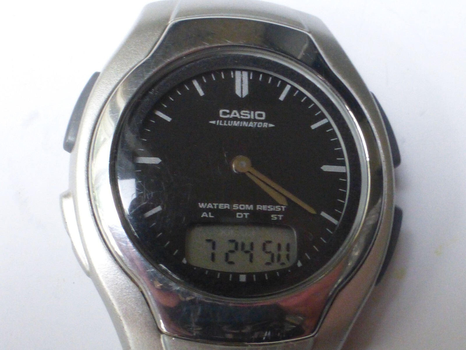 Vintage Casio Illuminator AW-E10 Module 2705 Quartz D… - Gem
