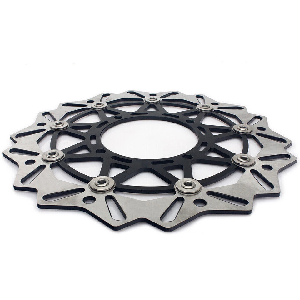 Rotores de discos de freno para Kawasaki 320 mm + adaptador KX250F KX450F KLX450R KX125/250 Foto 3 de 4