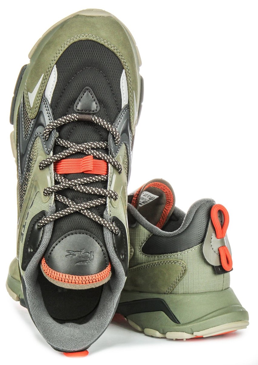 Lacoste L003 Neo Tech Sneakers Lace-Up Shoes Green Olive Men\'s 8.5 Lacoste L003 Neo Shot Sneakers | Green | FARFETCH main image 4