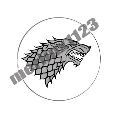 GOT House Stark Wolf Game of Thrones Golf Ball Marker