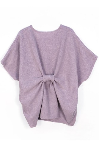 Do Everything in Love Women's Pastel Kimono Cover Up Cardigan with Back Knot - Picture 11 of 16