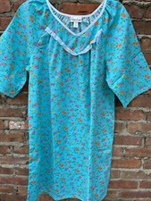 New Woven Night Gown L-X-2X-3X Made in USA