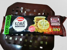 Munchee Kome Rice Cracker Biscuits CEYLON Sugar Free No Added MSG BBQ Flavor