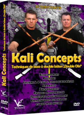 Kali Concepts Techniques de base à double baton ''Double Olisi'' DVD Arnis Escrima
