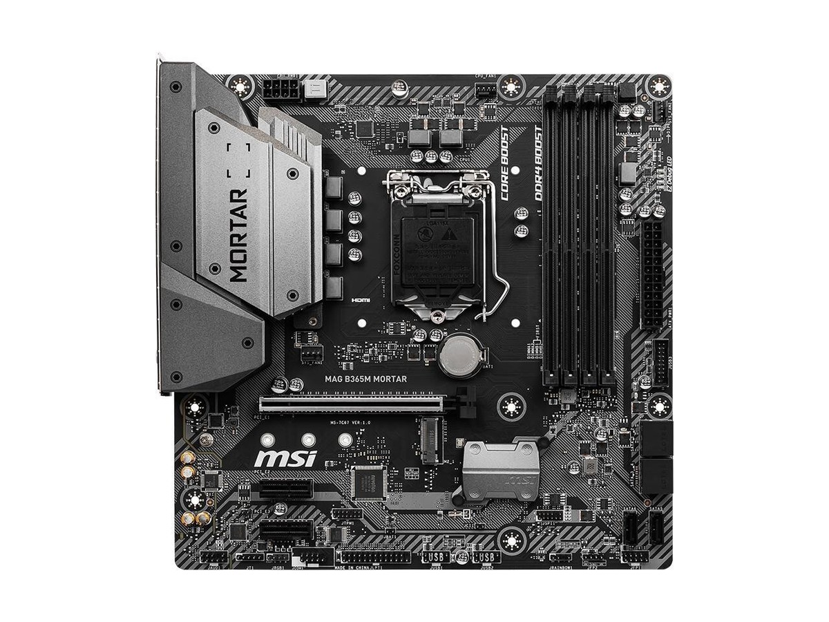 MSI MAG B365M MORTAR LGA 1151 Intel B365 SATA 6Gb/s Micro ATX