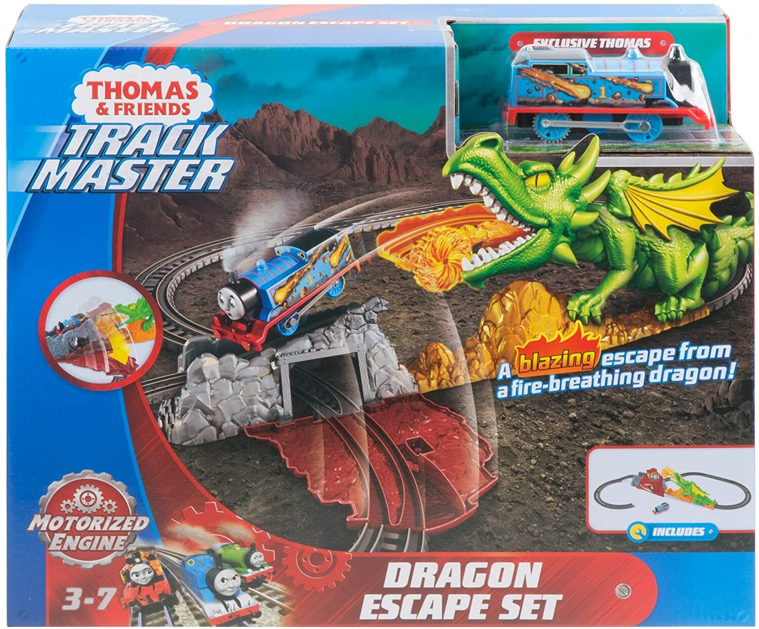 thomas and friends trackmaster avalanche escape set