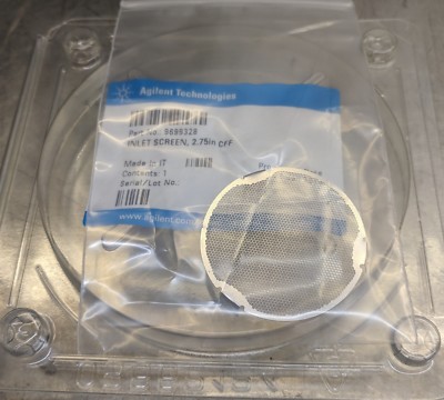varian agilent 2 3/4'' conflat inlet screen turbopump splinter shield $161 list