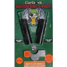 Carlson's 20 GA Waterfowl Beretta & Benelli Mobil 2-Pack Choke Tubes #07111