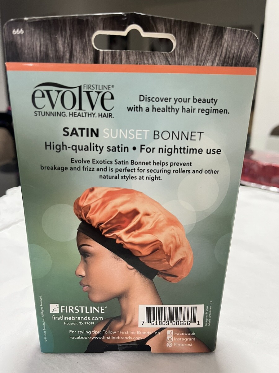 Firstline evolve Exotics Satin Sunset Bonnet Medium 666 Assorted