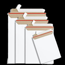 ENVELOPES ALL BOARD WHITE STRONG CARDBOARD ENVELOPES C3 C4 C5