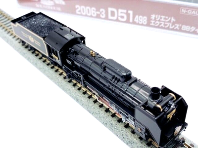KATO ROUNDHOUSE 2006-3 D51 498 オリエントエクスプレス'88タイプ N
