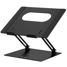 LS10 Aluminum Laptop Stand Ergonomic Adjustable Notebook Riser Holder Compute...