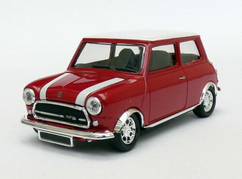 Modèle Réduit Solido Mini Cooper S 1994 - Échelle 1:43 - Bleu Et Blanc - Neuf