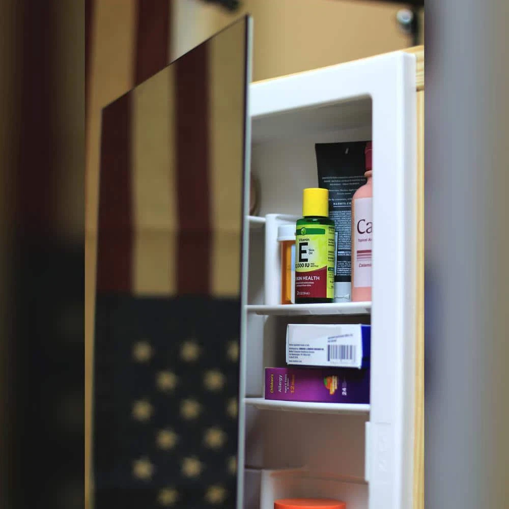 Glacier bay recessed medicine cabinet deals