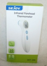 SEJOY Infrared Forehead Thermometer DET-306 Children  Adults - NEW