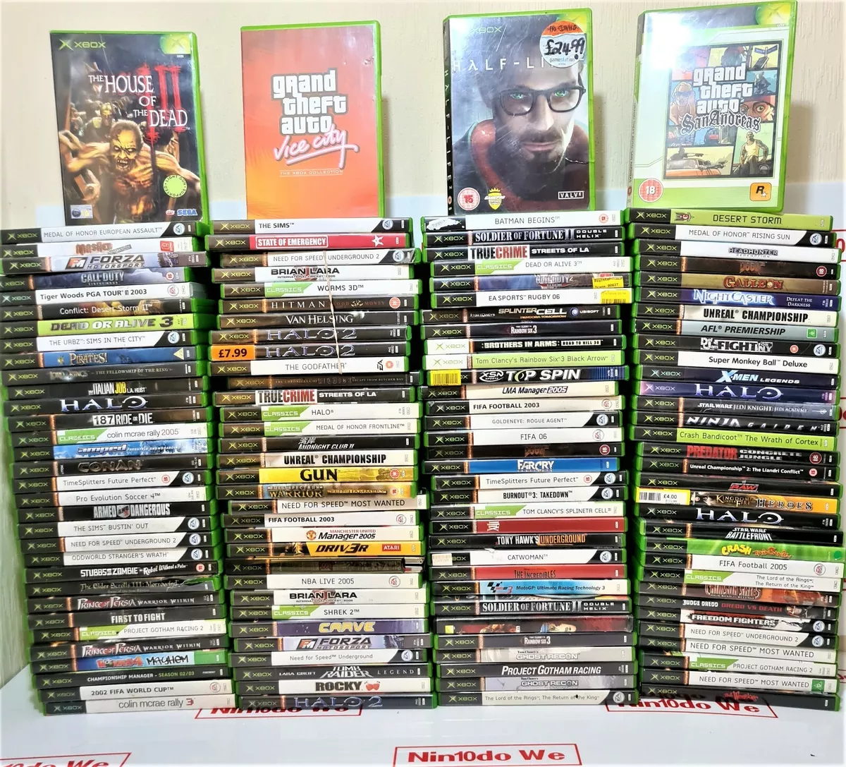 Xbox Original Games - All complete with Manual - Tested and working - FREE  p&p