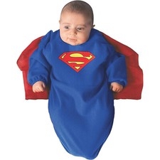 Baby Superman Kostüm / Kleinkinder Helden Strampler Karneval Babykostüm 50-74