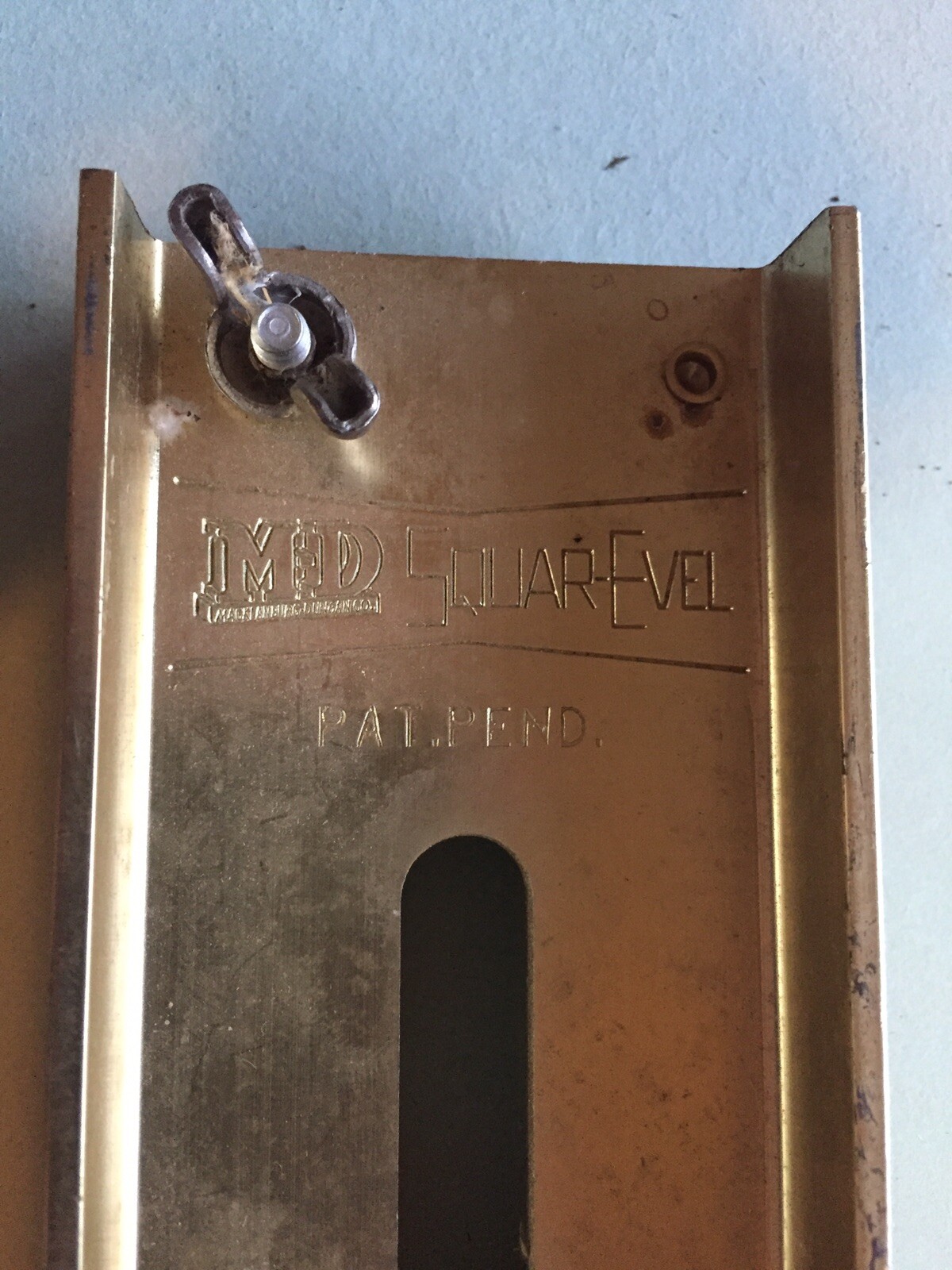 Vintage Macklanburg Duncan MD SquareEvel Square Plum Level Tool