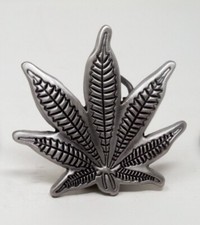 Marijuana Pot Leaf Belt Buckle