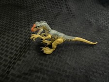 Jurassic World Dino Rivals Velociraptor Action Figure Savage Strike Leaps Jumps