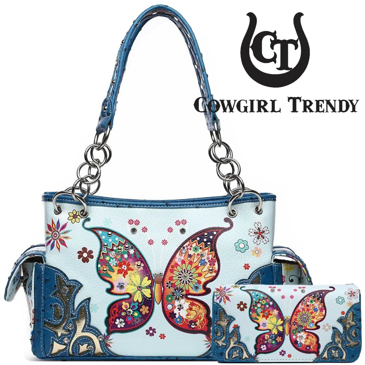 Blue in Handbags for Women