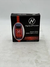 LED Safety Light (2 Pack) + Free Bonuses | Clip on Strobe/Running Lights for Run