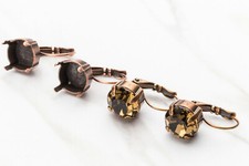 11mm  Classic Drop DIY Earring Bases  EE 11 