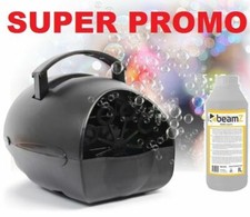 MACCHINA BOLLE DI SAPONE (batteria o corrente) + 1 LT. LIQUIDO x party disco fes
