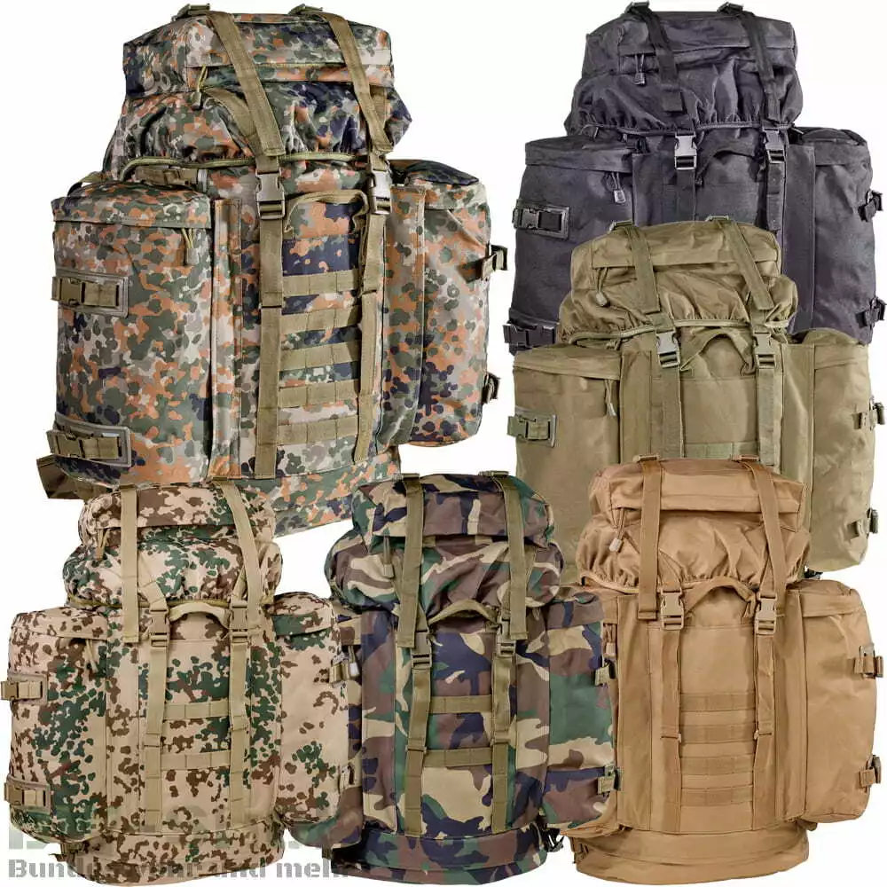 Bw mountain troops rucksack top