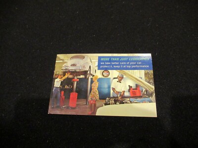 Standard Stations Ford Mustang service, c. 1960s, blue chip stamps advertising