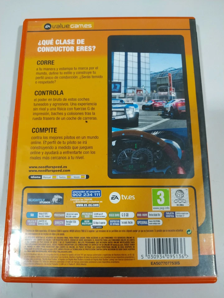 Need For Speed Shift EA - Set for PC Dvd-rom Edition Spain - Image 2 of 4