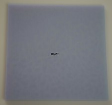 0142.30 OPAQUE NEO-LAVENDER 5" x 5" BULLSEYE 3mm THICK GLASS 90 COE