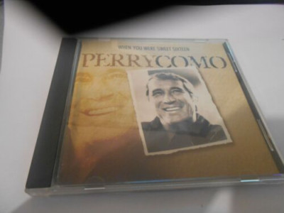 When You Were Sweet Sixteen Perry Como CD Free UK P&P Top-quality Fast Dispatch