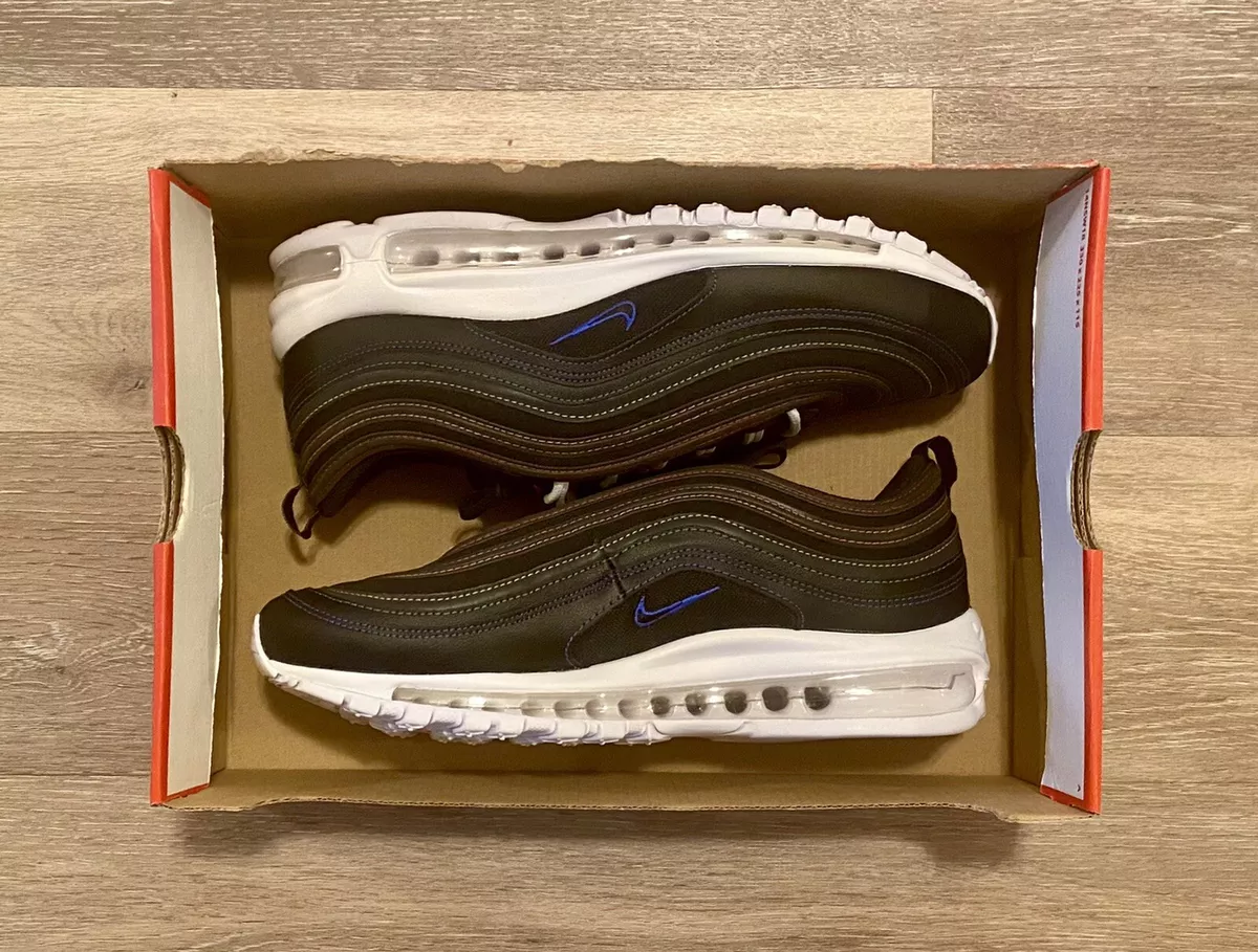 Nike Air Max 97 Black Blue Red Yellow Green DJ5999 001 Women s 8