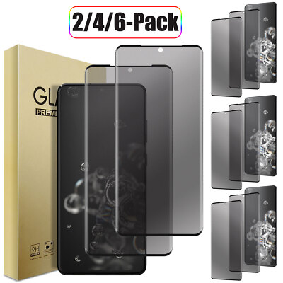 Privacy Screen Protector Tempered Glass For Samsung Galaxy S20