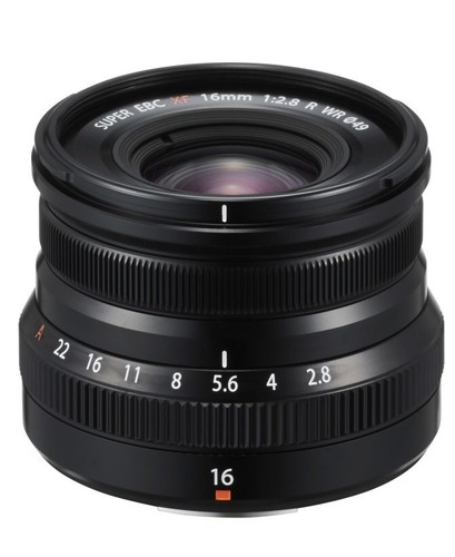 Fujifilm Obiettivo Fujinon XF 16mm F 2,8 R WR Black Garanzia Ufficiale Fujifilm - Foto 2 di 3