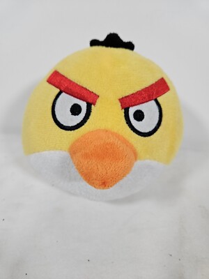 Angry Birds 5'' Inch Plush Yellow Chuck Bird (NO SOUND) Rovio Entertainment Play 