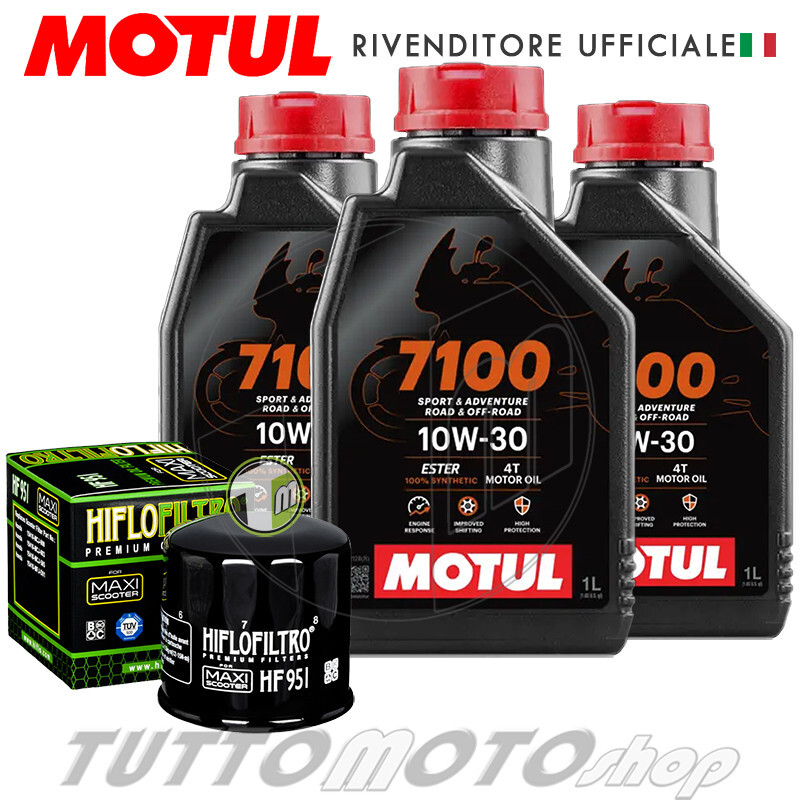 KIT TAGLIANDO HONDA FJS 400 600 SILVER WING - Olio Motore 5000 10W40, Filtro Olio, Candele NGK, Filtro Aria - Foto 2