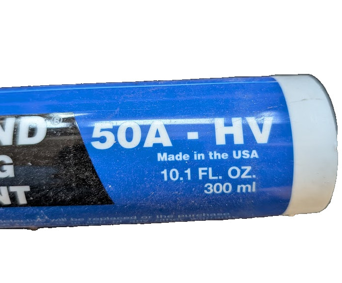 New Case 24 Manus-Bond Non-Skinning Butyl Sealant Caulk 50A-HV 50-AHV 300ml