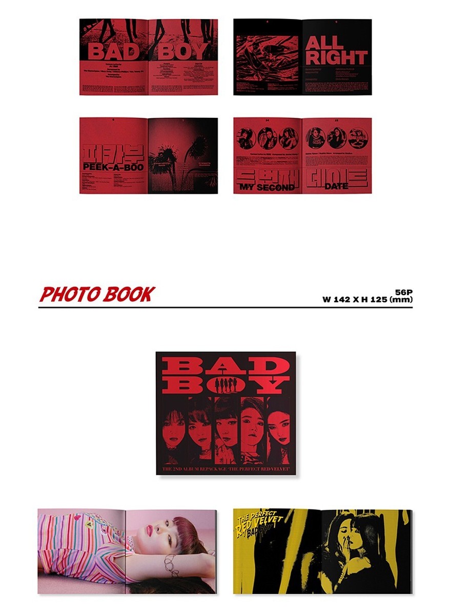 RED VELVET [THE PERFECT RED VELVET] 2nd Repackage Album CD+Photo
