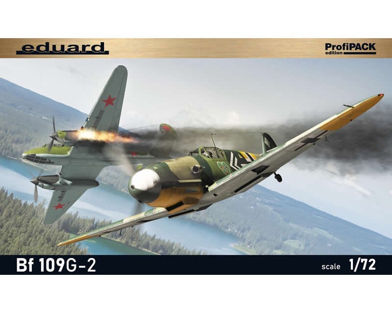 Eduard Messerschmitt Bf 109G-2 ProfiPACK Edition 1:72 70156 modellismo