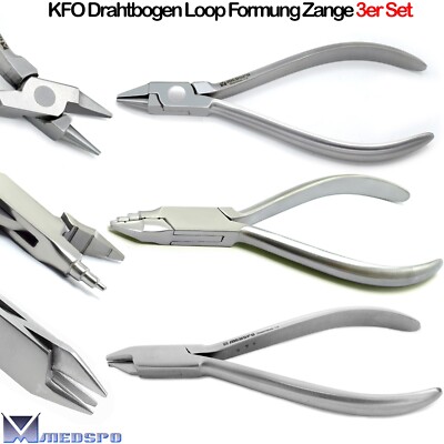 KFO Zange Drahtbiegezange Omega Loop Formung Dreifingerzange Bird Beak Dental CE