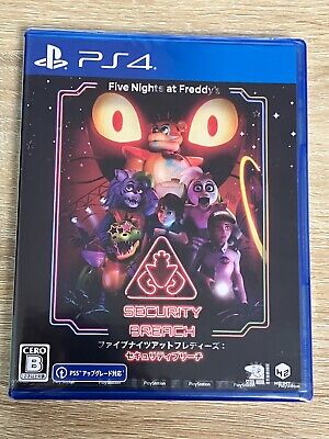 Five Nights at Freddy 's Security Breach Playstation 4 PS4 Games