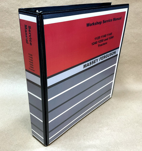 Service Manual for Massey Ferguson MF 1125 1140 Tractor Repair Shop Workshop